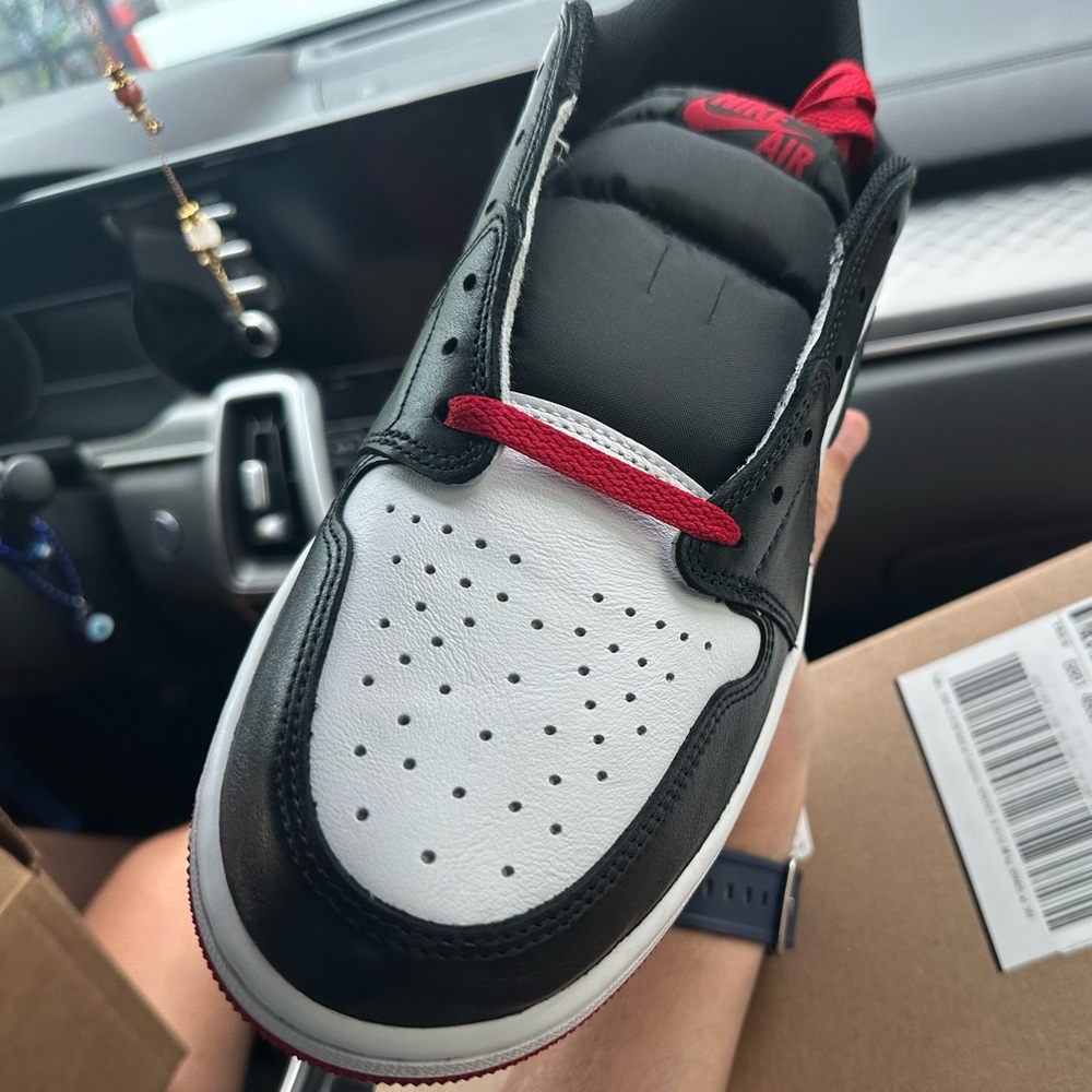 ⬛️🟥 Air Jordan 1 Low OG 🟥⬛️ SZ13 - Picture 4 of 5